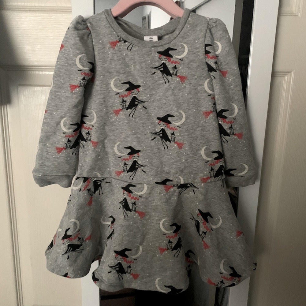 Baby Gap Halloween toddler cozy dress